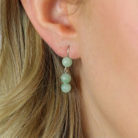 Naja Jade Drop Earrings Heidi Kjeldsen Jewellers ER6076
