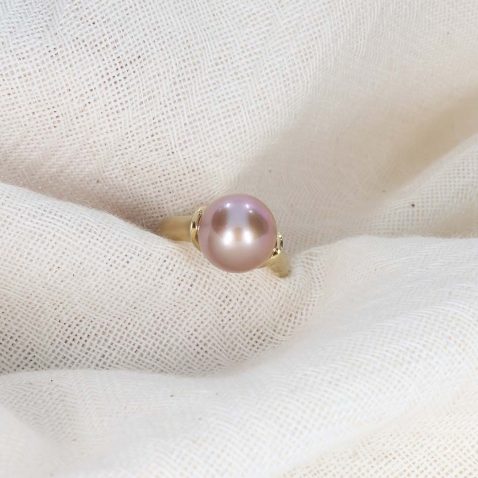 Alma Pink Cultured Pearl Ring Heidi Kjeldsen Jewellery R5045 still