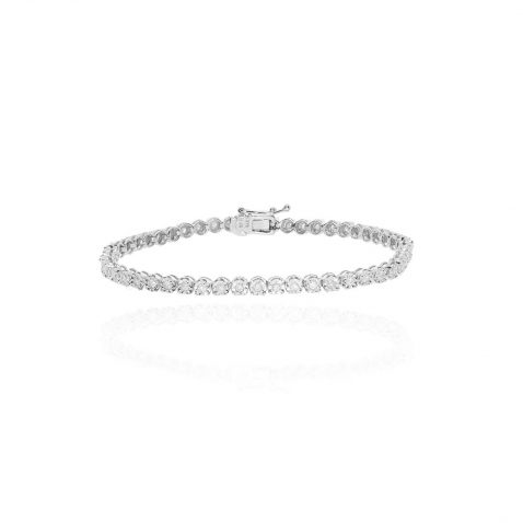 Clara Preloved Diamond Bracelet Heidi Kjeldsen Jewellery PLBL0022 white